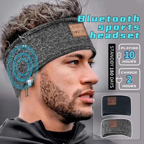 Experience Ultimate Comfort with Wireless Bluetooth Headphones - Perfect for Sports and Sleep!