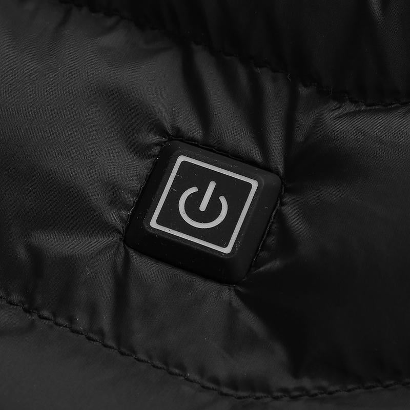 Men's Heated Waterproof Vest - Stay Warm & Stylish This Winter with 9 Heating Areas for Outdoor Adventures