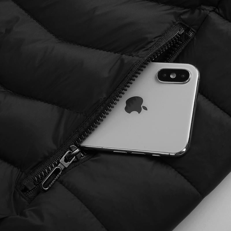 Men's Heated Waterproof Vest - Stay Warm & Stylish This Winter with 9 Heating Areas for Outdoor Adventures